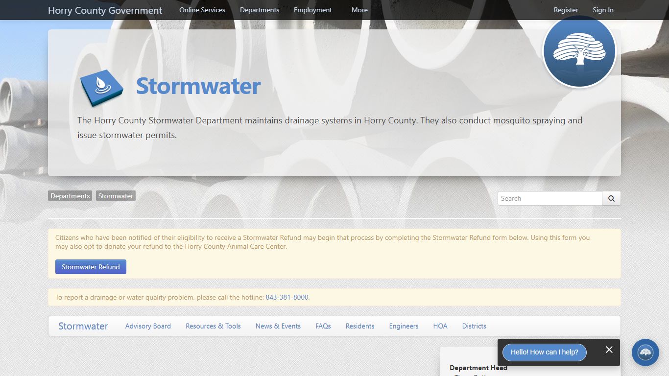 Stormwater - Horry County Government